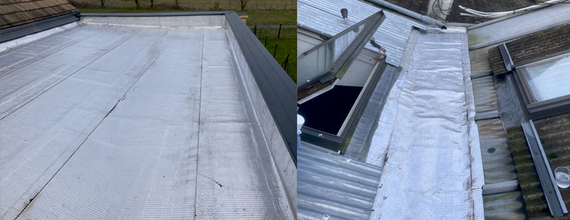 Etanchéité & Isolation Toiture : Ets GHECHAM COUVREUR : : Sarthe 72. Etanchéité toit plat : Etanchéité par membrane bitumeuse toit terrasse. Isolation toiture et combles. Intervention sur le Mans, Évron ...