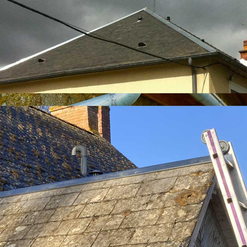 zinguerie - Ets GHECHAM COUVREUR votre artisan zingueur . Zinguerie : zing, gouttières, noue, chéneaux, terrasson, rives, entourage de cheminées, de fenêtres de toit… sur le Mans, Évron …Sarthe (72)